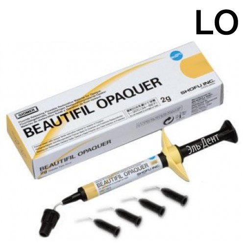 BEAUTIFIL OPAQUER -реставрационный жидкотекучий материал, цвет LO, шприц 2 гр., SHOFU 1231919488 - фото 437574