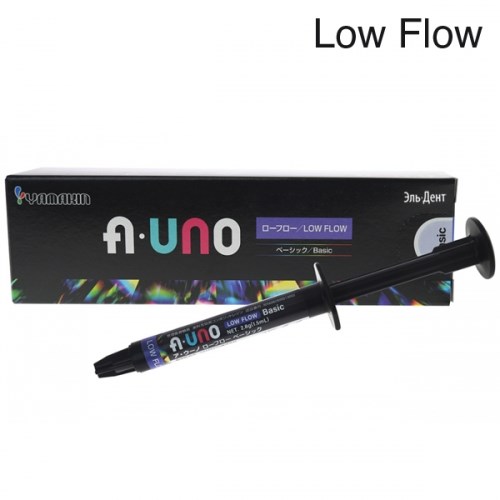 A-UNO Low Flow 2.8 г (1.5 мл) композит текучий стоматологический с эффектом камуфляжа, для реставраций одним оттенком, YAMAKIN 1231919474 - фото 437577