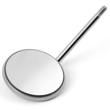 Зеркало стоматологическое №4, 22мм, плоское, 1 шт.  Medesy (Италия) 1231919807 - фото 437736