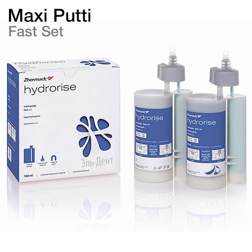 Hydrorise Maxi Putti Fast Set (2х380 мл), C207045, Zhermack 1231914613 - фото 437756