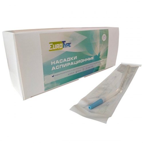 Слюноотсосы стерильные хирургические (25шт), EuroType 1231919800 - фото 437973