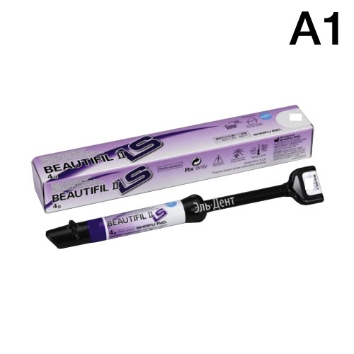 BEAUTIFIL II LS -реставрационный светоотверждаемый материал, цвет A1, шприц 4 гр., SHOFU 1231919529 - фото 438611