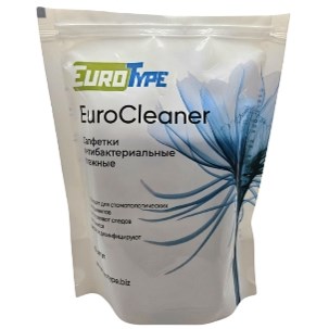 Салфетки  спиртовые "EuroCleaner"  (130х175мм)  СМЕННЫЙ БЛОК 200 шт. Eurotype (Маркированный) 1231919559 - фото 438626