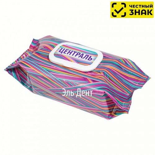 Салфетки Централь 120шт мягкая упаковка (Маркированные) 1231918212 - фото 438637