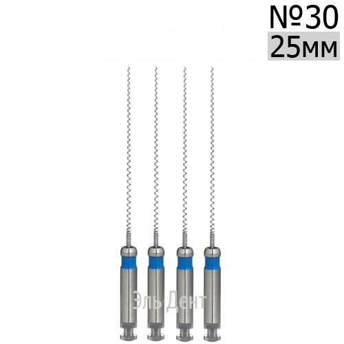 Paste Carriers  25мм, №30, каналонаполнители машинные, сталь, (4шт.). Eurofile 1231919203 - фото 438713