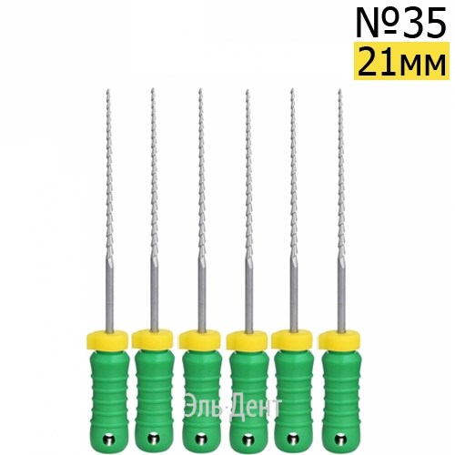 H-Files  21мм, №35, дрильборы ручные, сталь, (6шт.).  Eurofile 1231919139 - фото 438734
