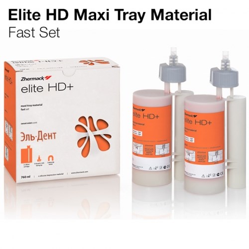 Elite НD+ Maxi Tray Material Fast Set 2х380мл, 15 смес. 1231914616 - фото 438984