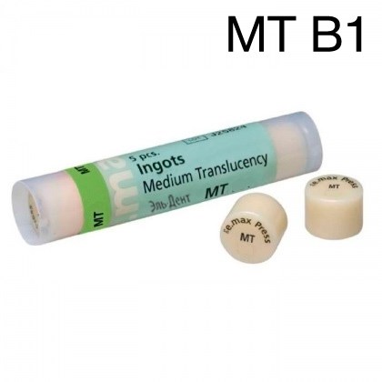 Пресс-таблетка IPS e.max Press MT B1 (5шт.) Ivoclar 1231920031 - фото 439198