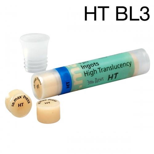 Пресс-таблетка IPS e.max Press HT BL3 (5шт.) Ivoclar 1231920009 - фото 439218