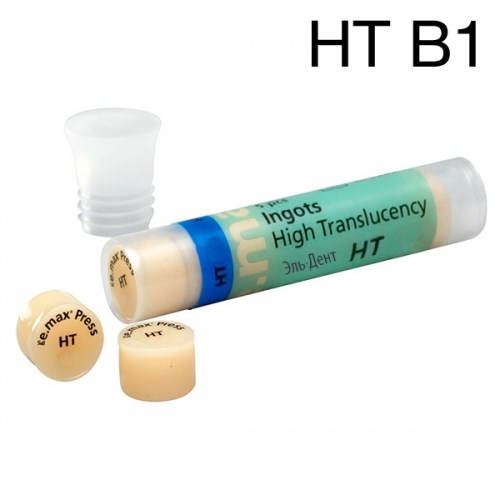 Пресс-таблетка IPS e.max Press HT B1 (5шт.) Ivoclar 1231920006 - фото 439230
