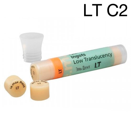 Пресс-таблетка IPS e.max Press LT C2 (5шт.) Ivoclar 1231920022 - фото 439275