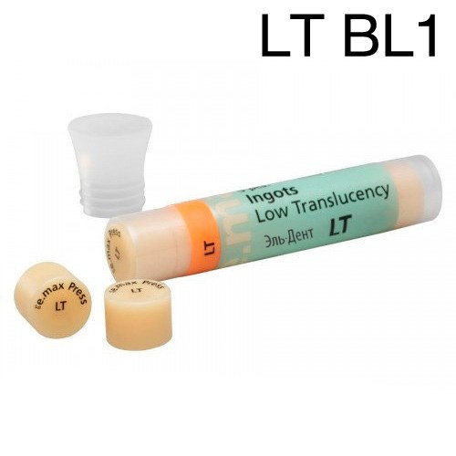 Пресс-таблетка IPS e.max Press LT BL1 (5шт.) Ivoclar 1231920018 - фото 439295