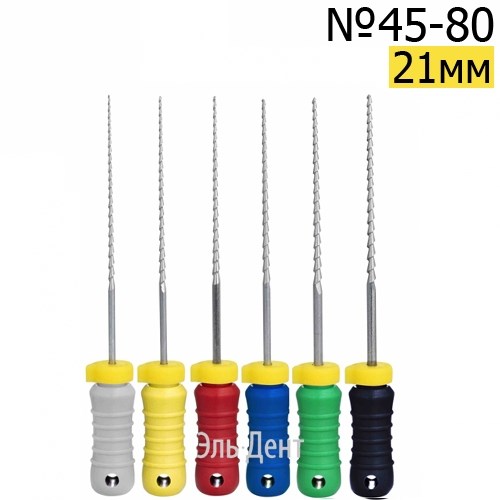 H-Files  21мм, набор: 45-80, дрильборы ручные, сталь, (6шт.).  Eurofile 1231919131 - фото 439483