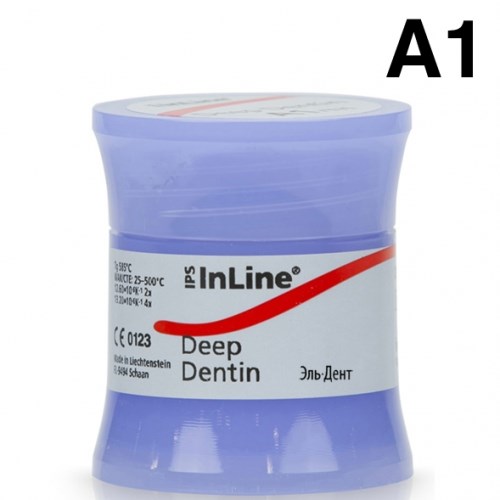 Дентиновая масса IPS InLine Deep Dentin A-D A1 (20гр.). Ivoclar 1231919914 - фото 439640