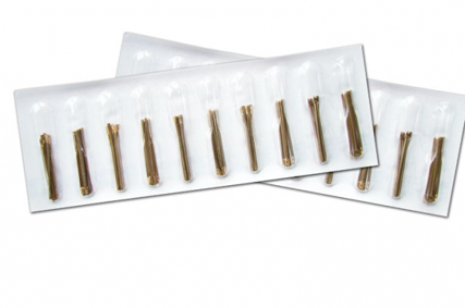 КЛАММЕРЫ СТАЛЬНЫЕ КРУГЛЫЕ (TiN)/d–1,2 мм/ L=25мм/1 шт арт. 00-00085822 00-00085822 - фото 444388