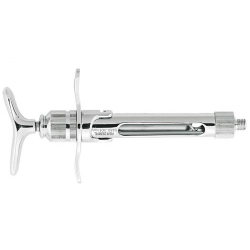 Шприц карпульный, прямая рукоятка, ручная аспирация 1231917883 - фото 445502