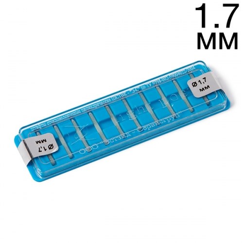 Штифты стекловолоконные цилиндрические 1,7 (10шт.) 0001910787 - фото 445581