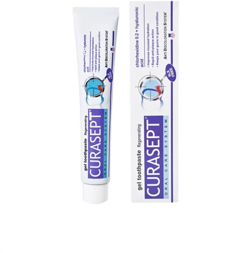 Зубная паста CURASEPT ADS 720 REGENERATING TREATMENT, 75мл 1231917835 - фото 445717