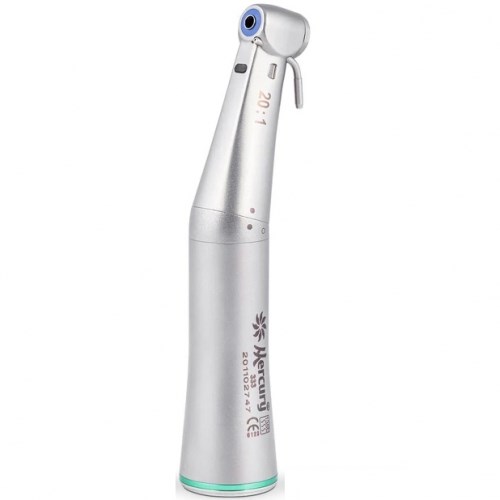 Наконечник MERCURY 333 20:1 со светом, угловой, низкоскоростной 1231919467 - фото 445999