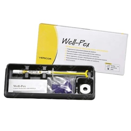 Well-Pex материал для пломбирования каналов (Гидроксид кальция с йодоформом) 2 г 0001913712 - фото 446641
