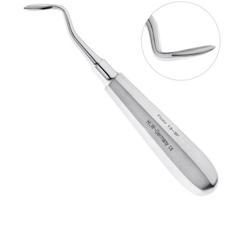 Элеватор 3,0 мм Flohr изогнутый (на себя) 1231916155 - фото 446766