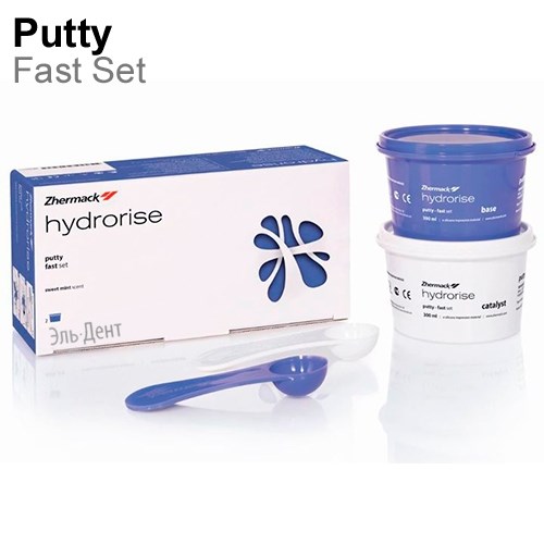 Hydrorise база Putty Fast Set (2х300мл), С207011, Zhermack 0001912240 - фото 447245