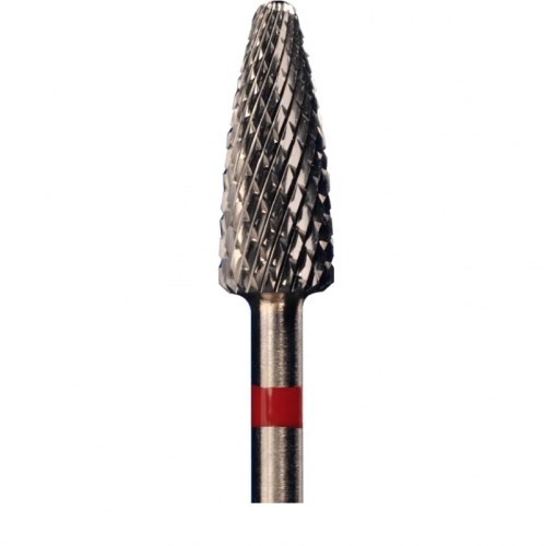 Фреза крас. 302001 широкий конус Крестообразная мелкая нарезка 1231912007 - фото 447741