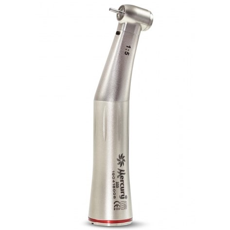 Наконечник MERCURY 333 1:5 с фиброоптикой, угловой, низкоскоростной 1231918307 - фото 448297