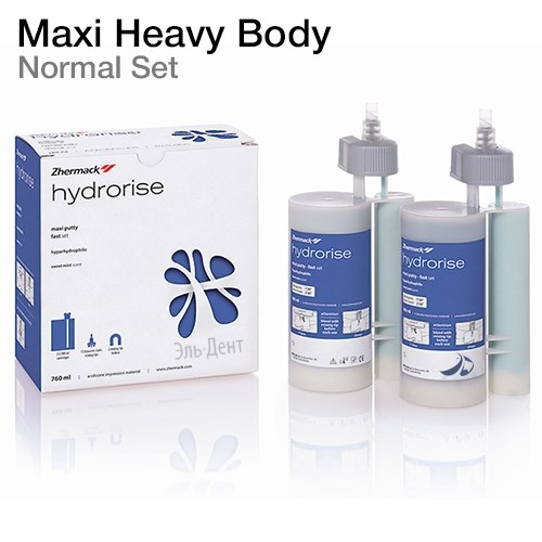 Hydrorise Maxi Heavy Body Normal Set (2х380 мл), C207042, Zhermack 0001912706 - фото 448657