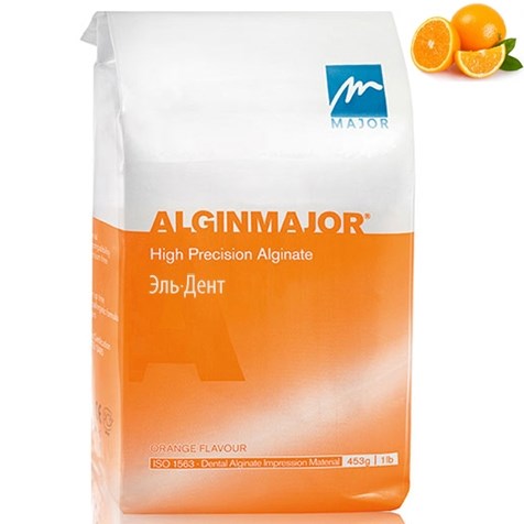 Слепочная масса альгинатная AlginMajor 453 г, вкус апельсин 1231919303 - фото 448905
