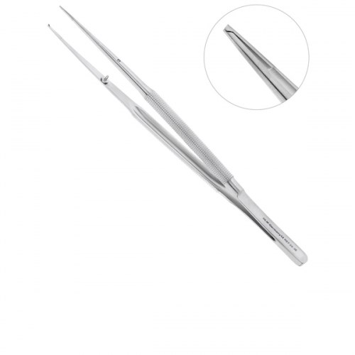 Микро-Пинцет 18,0 см хирургический прямой Gomel 1231916198 - фото 449486