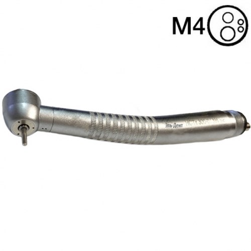 Наконечник НСТк 300-01 М4 (трех.спрей) Турбинный, КНОПОЧНЫЙ пр.Россия (большая головка) 0001913476 - фото 450400