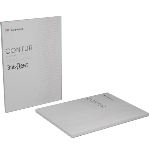 Bio PLATE CONTUR - мембрана стоматологическая 25х25 мм. Cardioplant 1231918956 - фото 450528