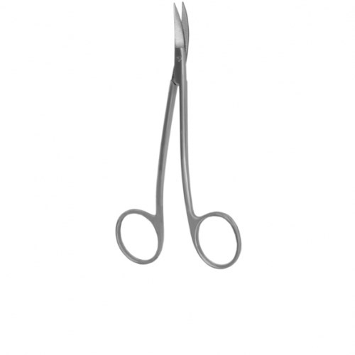 Ножницы 11,5см остроконечные, 1 зубчатое лезвие 1231917039 - фото 450668