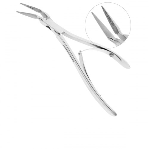 Зажим для удаления костного фрагмента 13,5 см Stieglitz (без кремальеры) 1231916173 - фото 450748