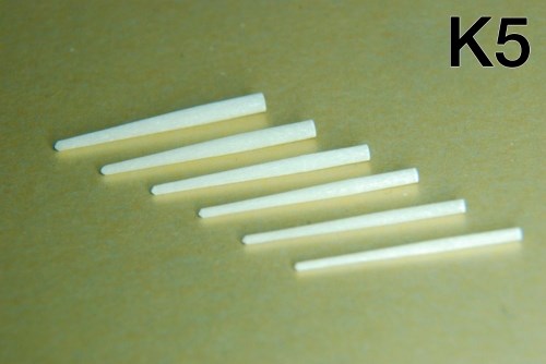 Штифты стекловолоконные  K5 конической формы (6шт.), Форма 1231913279 - фото 450767