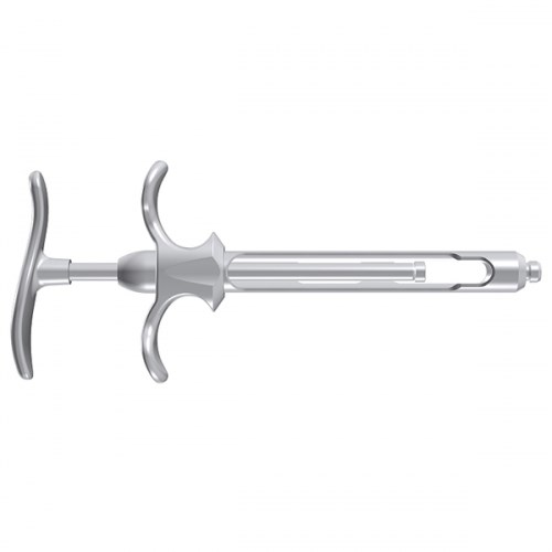 Шприц карпульный стальной с автоаспирацией 1231917373 - фото 451123