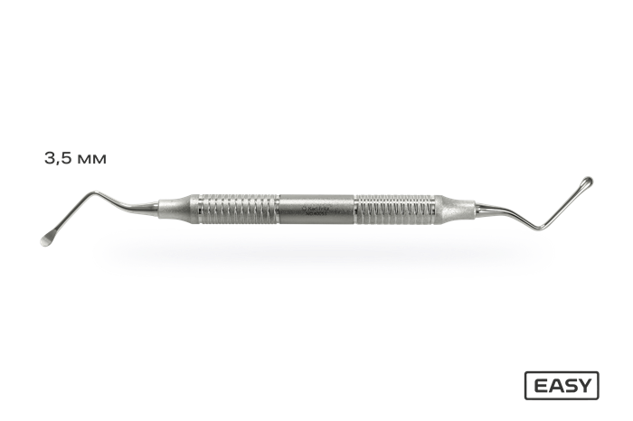 Кюретажная ложка Miller 11 EASY 3.5/3.5 мм 4005S - фото 451344