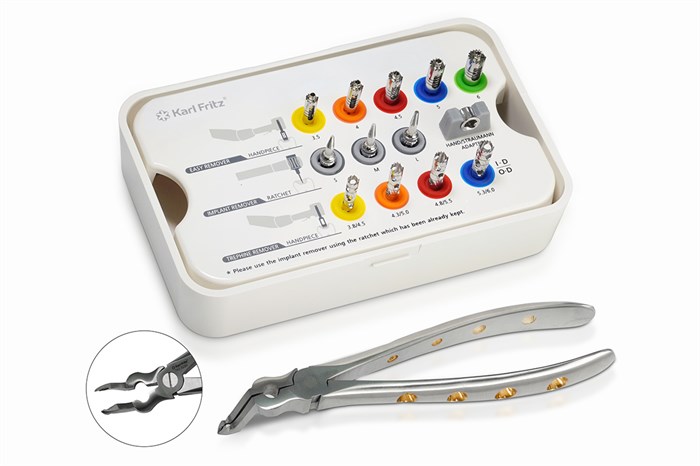 Набор для удаления имплантатов, расширенный 7041 - фото 451401