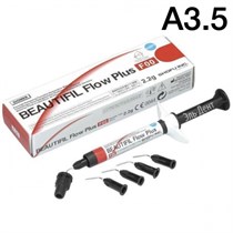 BEAUTIFIL Flow Plus F00 - реставрационный текучий материал, цвет A3.5, шприц 2,2 гр., SHOFU 1231919518