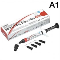 BEAUTIFIL Flow Plus F00 - реставрационный текучий материал, цвет A1, шприц 2,2 гр., SHOFU 1231919515