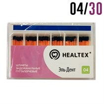 Гуттаперча 04/№30 (60 шт) с маркировкой длины. Healtex 1231920421