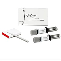 U-Cem Premium, оттенок Universal, Clicker (2 шпр. по 9 г) самоадгезивный цемент, Vericom 1231916656