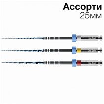 VDW.ROTATE ассортим. 15.04, 20.05, 25.06, L 25 - эндодонтич.инструмент, блистер 3шт. 1231917759