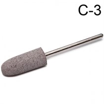 Полиры Twister Big C-3 силиконовые, для грубой обработки акрила, серый, d=10мм, 10шт 1231919609