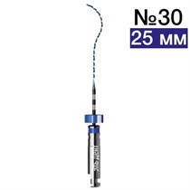 Файлы машиные XP-endo Finisher R - с эффектом памяти, короткая ручка, конус 0%, 25 мм, №30, стерильный, 3 шт. FKG 1231911579