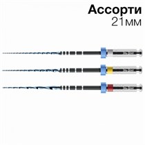 VDW.ROTATE ассортим. 15.04, 20.05, 25.06, L 21 - эндодонтич.инструмент, блистер 3шт. 1231917758