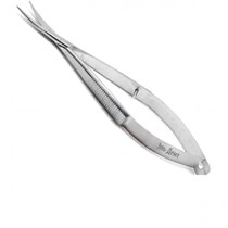 Ножницы 140 мм изогнутые микрохирургические Castroviejo ТВС 1231917452
