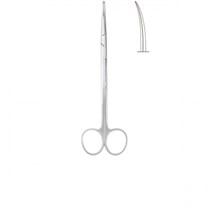 Ножницы 18 см изогнутые тупоконечные Metzenbaum Delicate 1231917232