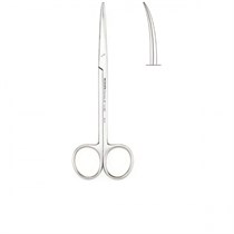 Ножницы 14 см изогнутые тупоконечные Metzenbaum 1231917229